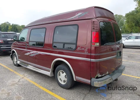 1997 Chevrolet Chevy Van Yf7 Upfitter Pkg. из США, поврежденный, VIN 1GBFG15RXV1062711